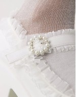 Koi Tira Ruffle Mary Janes Porcelain Delights Edition