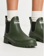 Wilton Chelsea wellington boot in olive