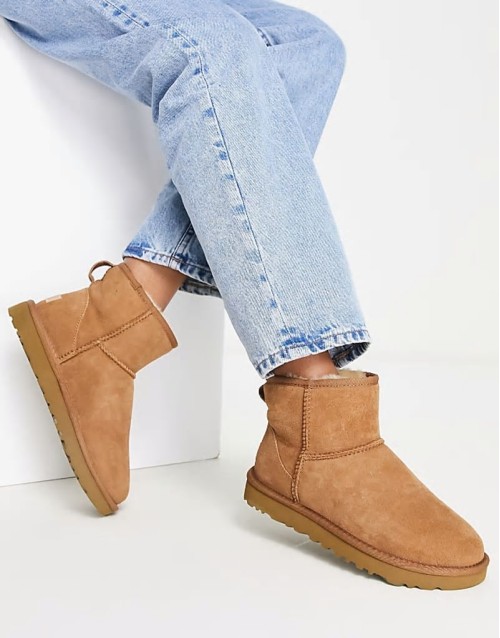 Classic Mini II boots in chestnut