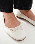 Big Discount Wide Fit Lullaby basic bow Ballet in Ivory