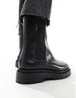 Dana chelsea loafer in black leather
