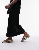 Jonah toe post footbed sandal in gold
